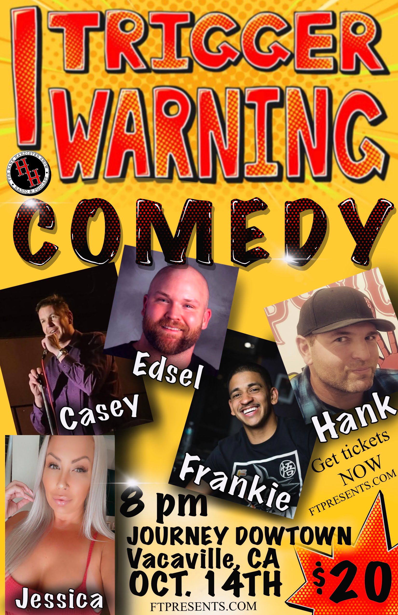 Trigger Warning Comedy - Frazier Trager Presents